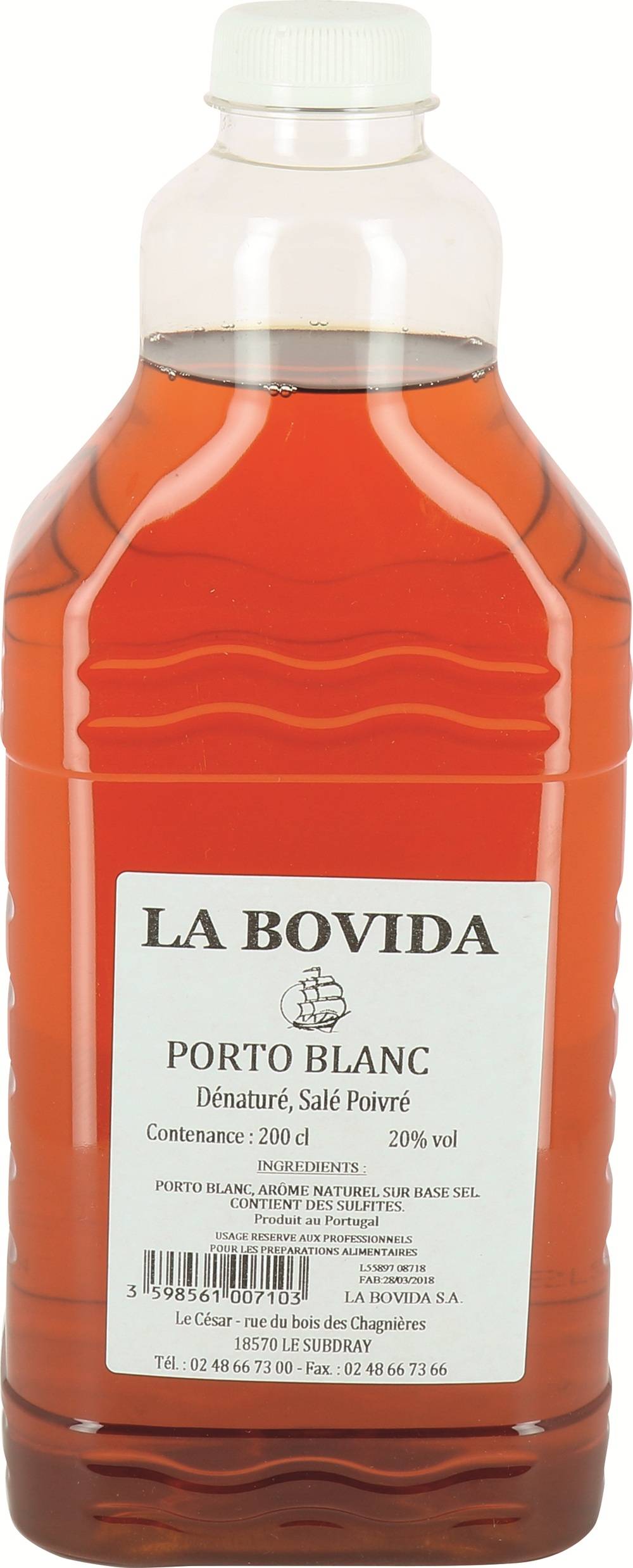 Porto Blanc 20° - par 2 L